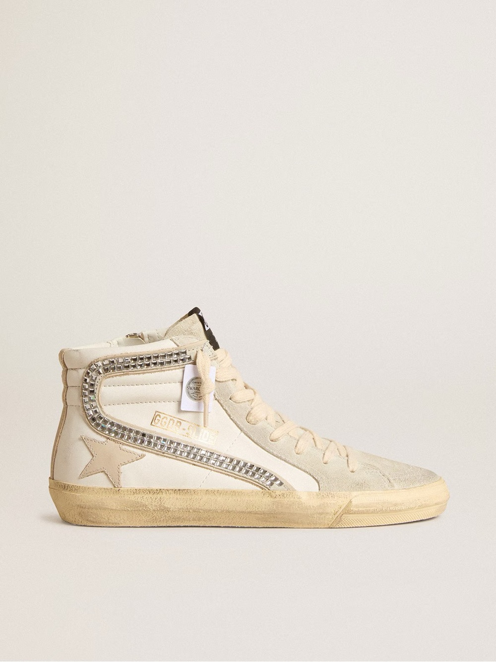 Golden Goose Swarovski Crystal Slide Sneakers Like New - Picture 12 of 14